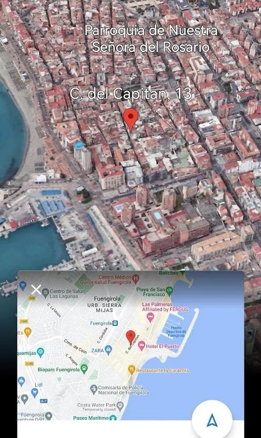 Appartement Ático acogedor, céntrico y a 2 min de la playa. à Fuengirola 0*,